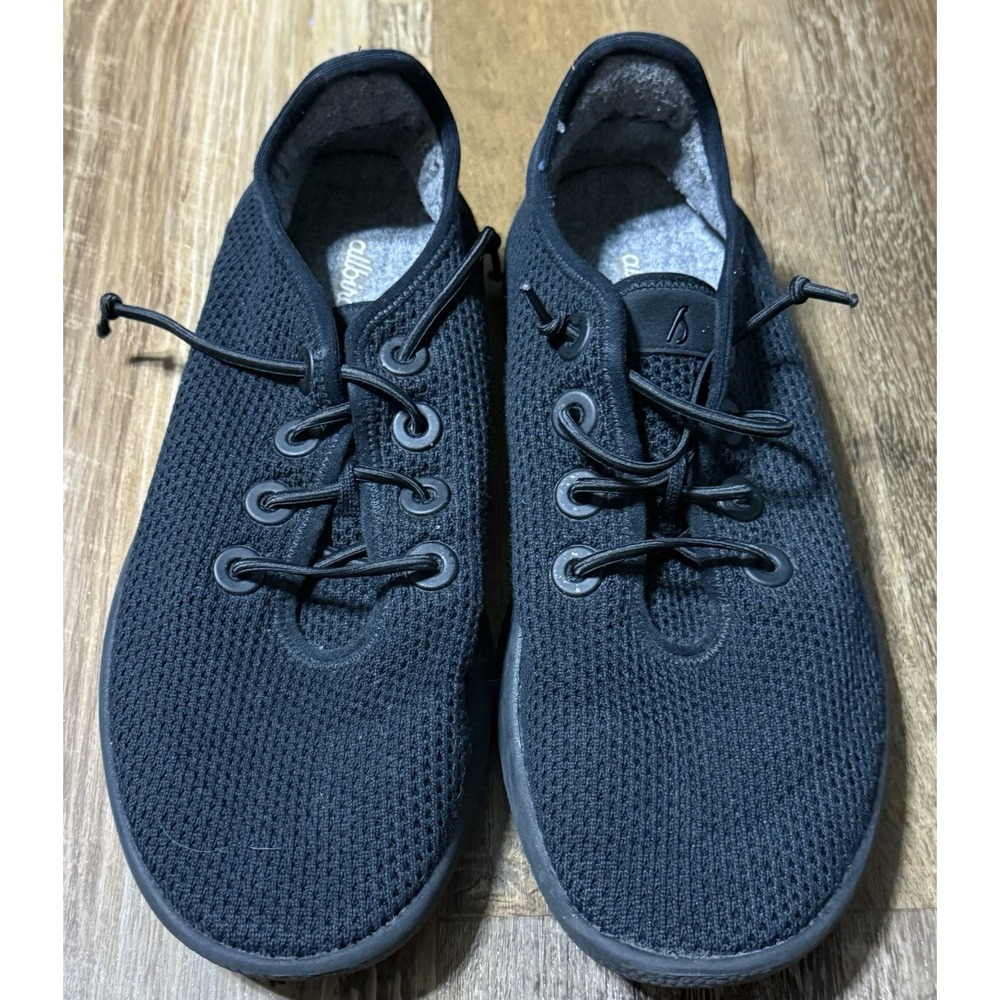 Allbirds Tree Runners TR Wool Running Shoes Charcoal Black Mens Sz 8